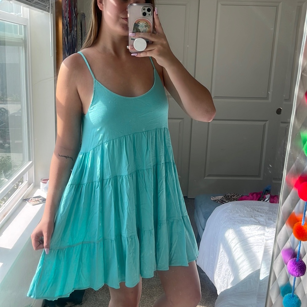 Altar’d State Blue Swing Dress